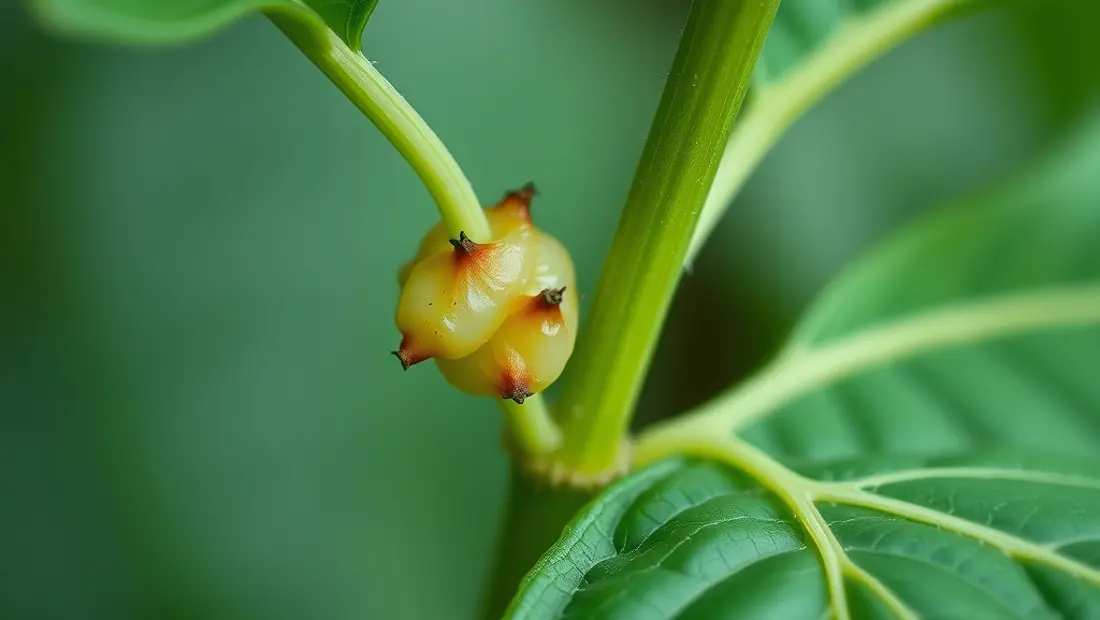 Insectes sur une plante