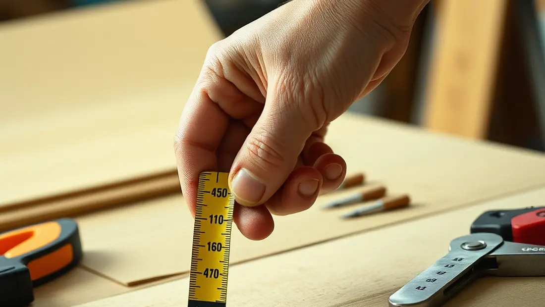 Atelier de bricolage avec outils de placo
