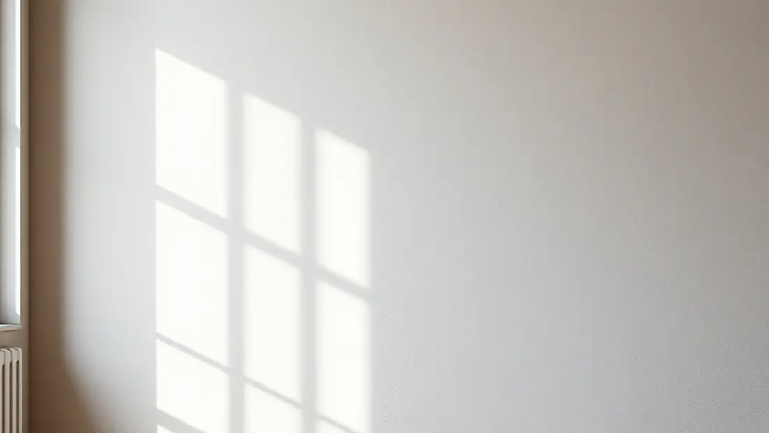Enduit lissage sur un mur intérieur