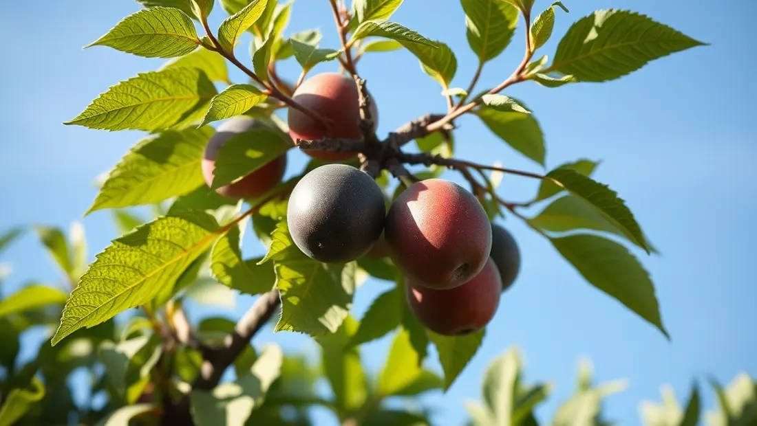 Figuier avec des fruits mûrs.